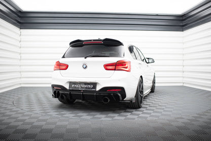 Bagerste sidesplitter V.5 + Flaps (Til Bagerste diffuser V.3) BMW 1 M-Pack / M140i F20 Facelift