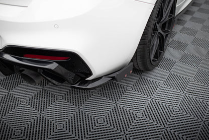 Bagerste sidesplitter V.5 + Flaps (Til Bagerste diffuser V.3) BMW 1 M-Pack / M140i F20 Facelift