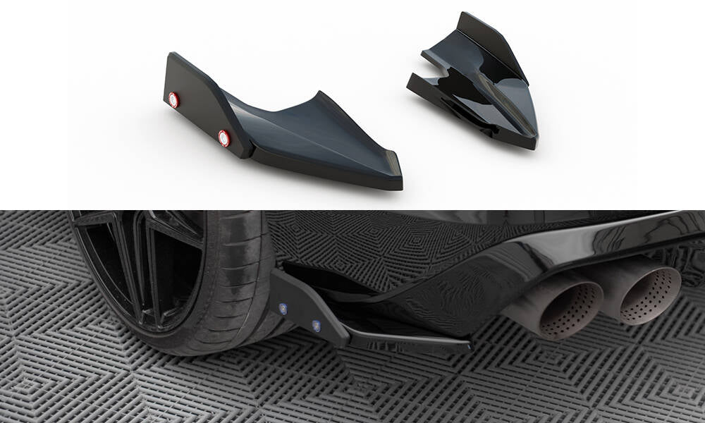 Bagerste sidesplitter V.5 + Flaps Volkswagen Golf R Mk8