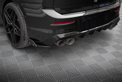 Bagerste sidesplitter V.5 + Flaps Volkswagen Golf R Mk8