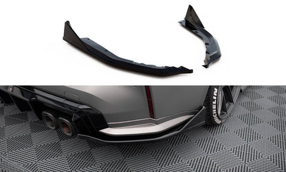 Bagerste sidesplitter V.5 (Til Bagerste diffuser v.1) BMW M4 G82 / G82 Facelift