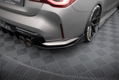 Bagerste sidesplitter V.5 (Til Bagerste diffuser v.1) BMW M4 G82 / G82 Facelift