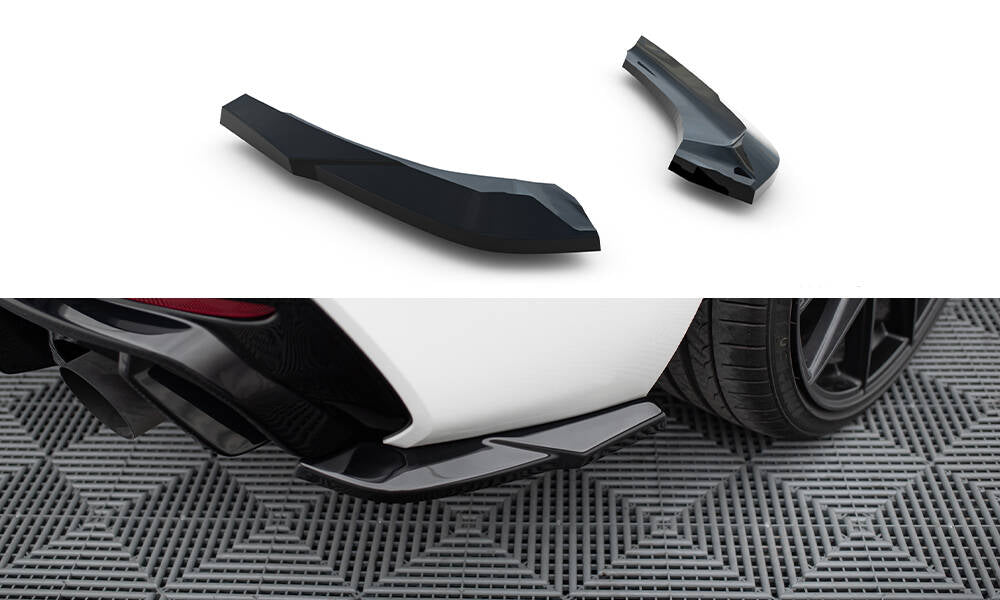 Bagerste sidesplitter V.5 (Til Bagerste diffuser v.3) BMW 1 M-Pack / M140i F20 Facelift
