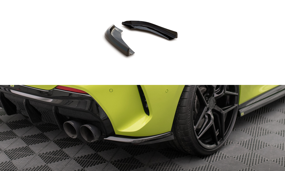 Bagerste sidesplitter V.5 (Til Bagerste diffuser v.3) til BMW 1 M-Pack / M135i / 128ti F40