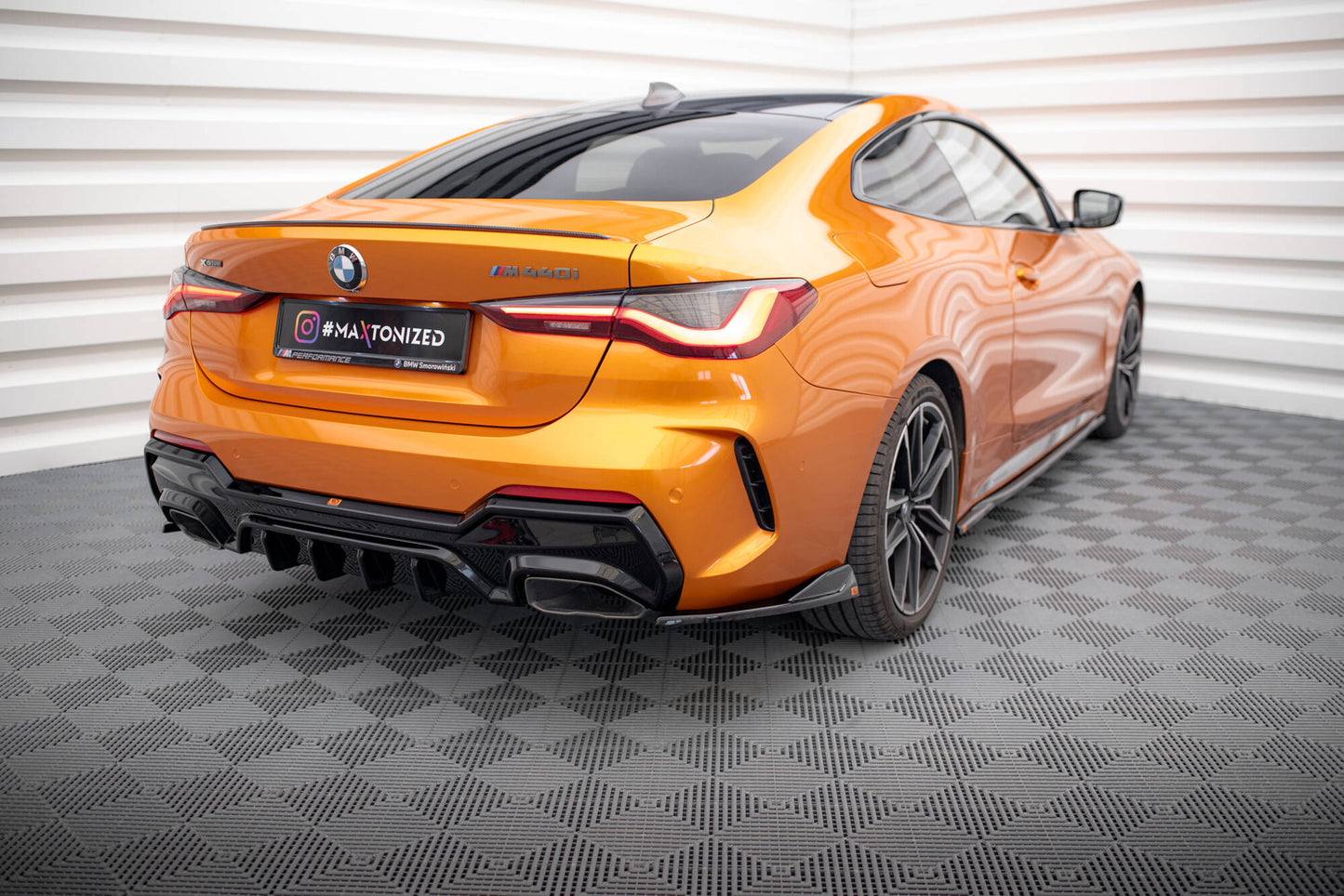 Bagerste sidesplitter V.6 BMW 4 M440i G22 / G23 / G22 Facelift / G23 Facelift
