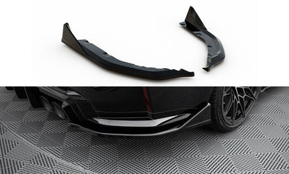 Bagerste sidesplitter V.6 CSL Look (Til Bagerste diffuser v.1) BMW M3 Sedan / Touring G80 / G81
