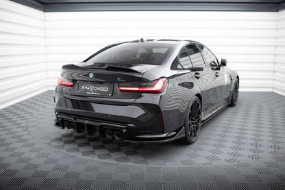 Bagerste sidesplitter V.6 CSL Look (Til Bagerste diffuser v.1) BMW M3 Sedan / Touring G80 / G81