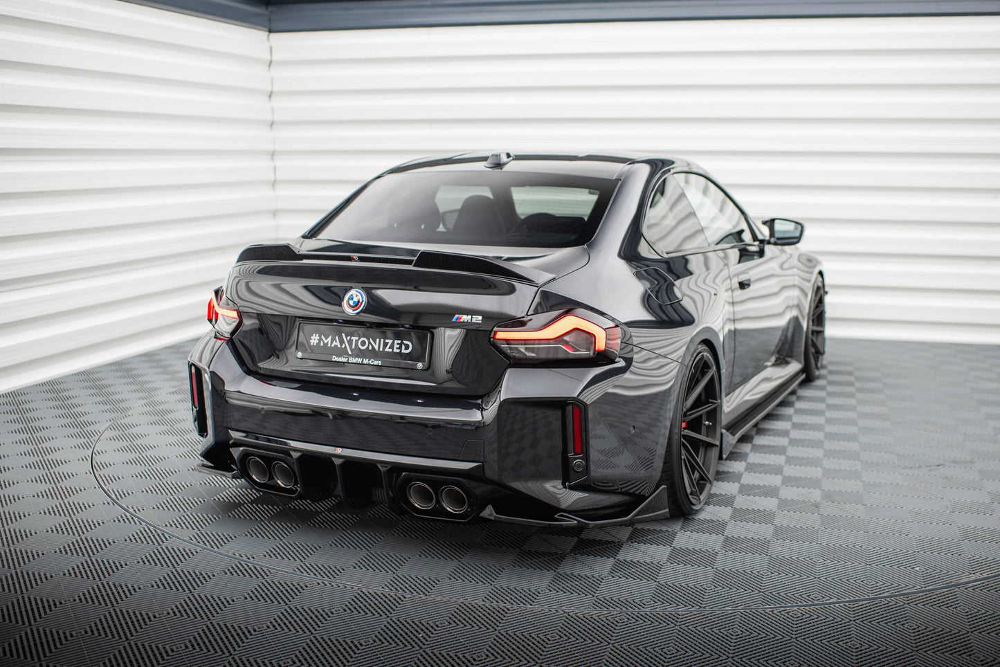 Bagerste sidesplitter V.6 (Til Bagerste diffuser v.2) BMW M2 G87