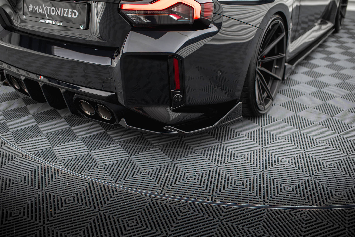 Bagerste sidesplitter V.6 (Til Bagerste diffuser v.2) BMW M2 G87