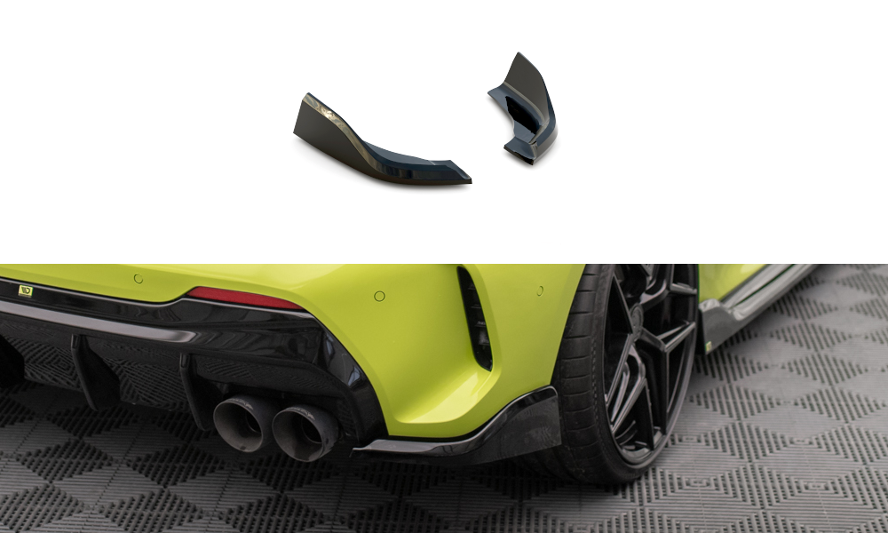 Bagerste sidesplitter V.6 (Til Bagerste diffuser v.3) til BMW 1 M-Pack / M135i / 128ti F40