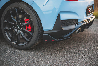 Bagerste sidesplitter V.7 + Flaps Hyundai I30 N Mk3 Hatchback