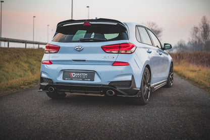 Bagerste sidesplitter V.7 + Flaps Hyundai I30 N Mk3 Hatchback
