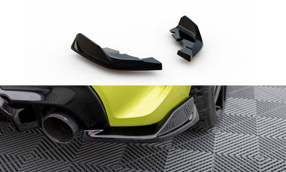 Bagerste sidesplitter V.8 (Til Bagerste diffuser v.1) BMW 1 M-Pack / M135i / 128ti F40