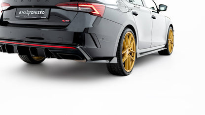 Bagerste sidesplitter V.8 Skoda Octavia RS Liftback / Combi Mk4 / Mk4 Facelift