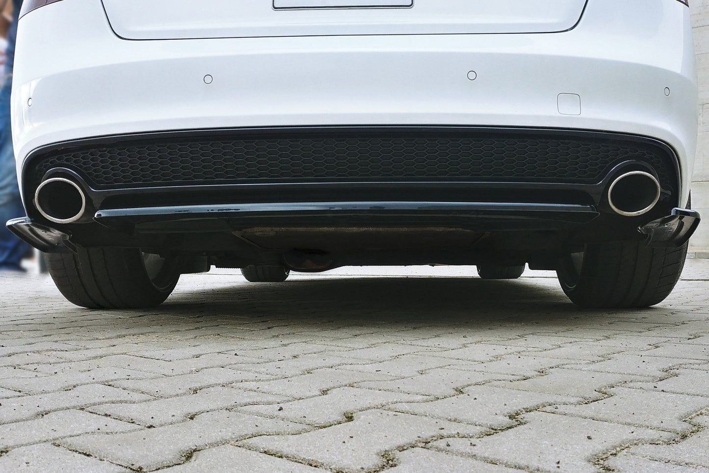 Bagerste splitter AUDI A5 S-LINE FACELIFT (uden vertikale bars)