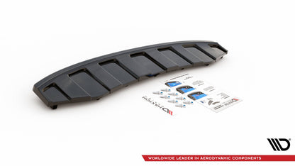 Bagerste splitter AUDI A6 C7 S-LINE AVANT Afgang 2x1 (med vertikale bars)