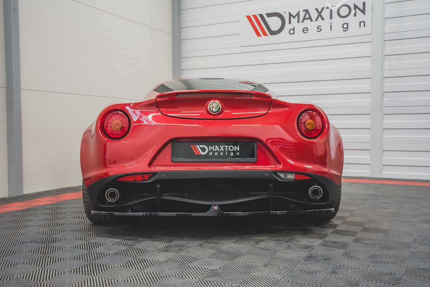 Bagerste splitter Alfa Romeo 4C