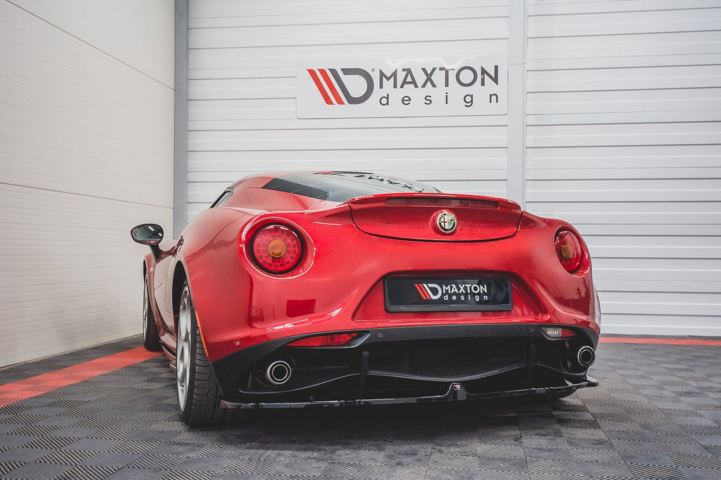 Bagerste splitter Alfa Romeo 4C