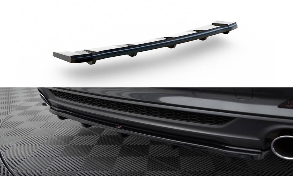 Bagerste splitter Audi A5 S-Line F5 Coupe / Sportback (med vertikale bars)