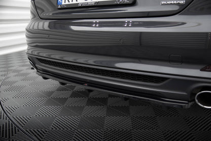 Bagerste splitter Audi A5 S-Line F5 Coupe / Sportback (med vertikale bars)