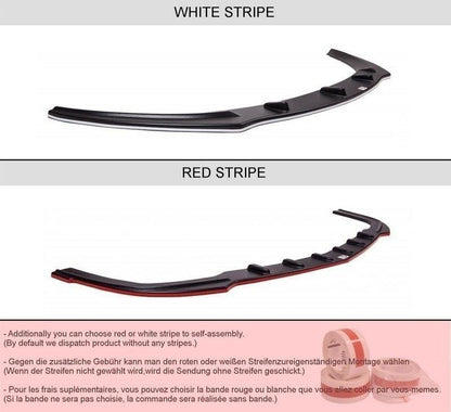 Bagerste splitter Audi TT S 8J (uden vertikale bars)