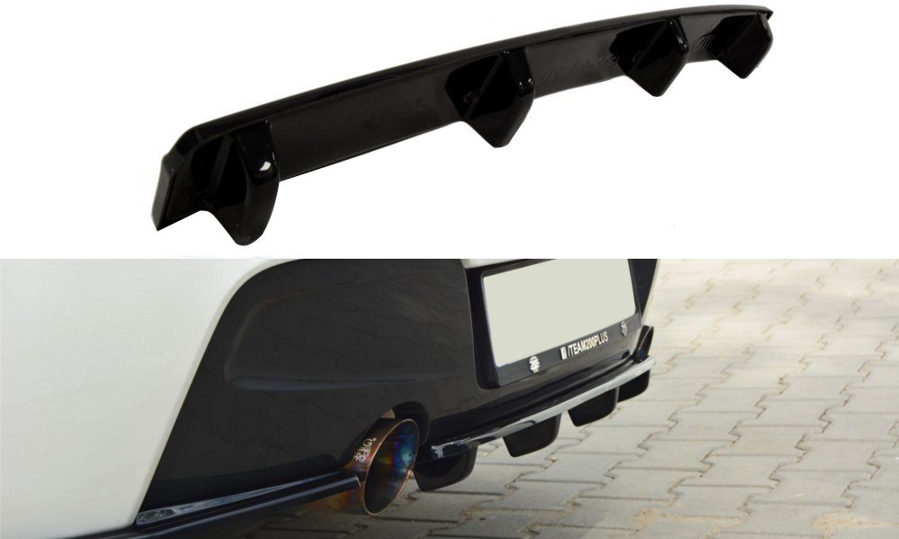 Bagerste splitter BMW 1 F20/F21 M-Power (med vertikale bars)