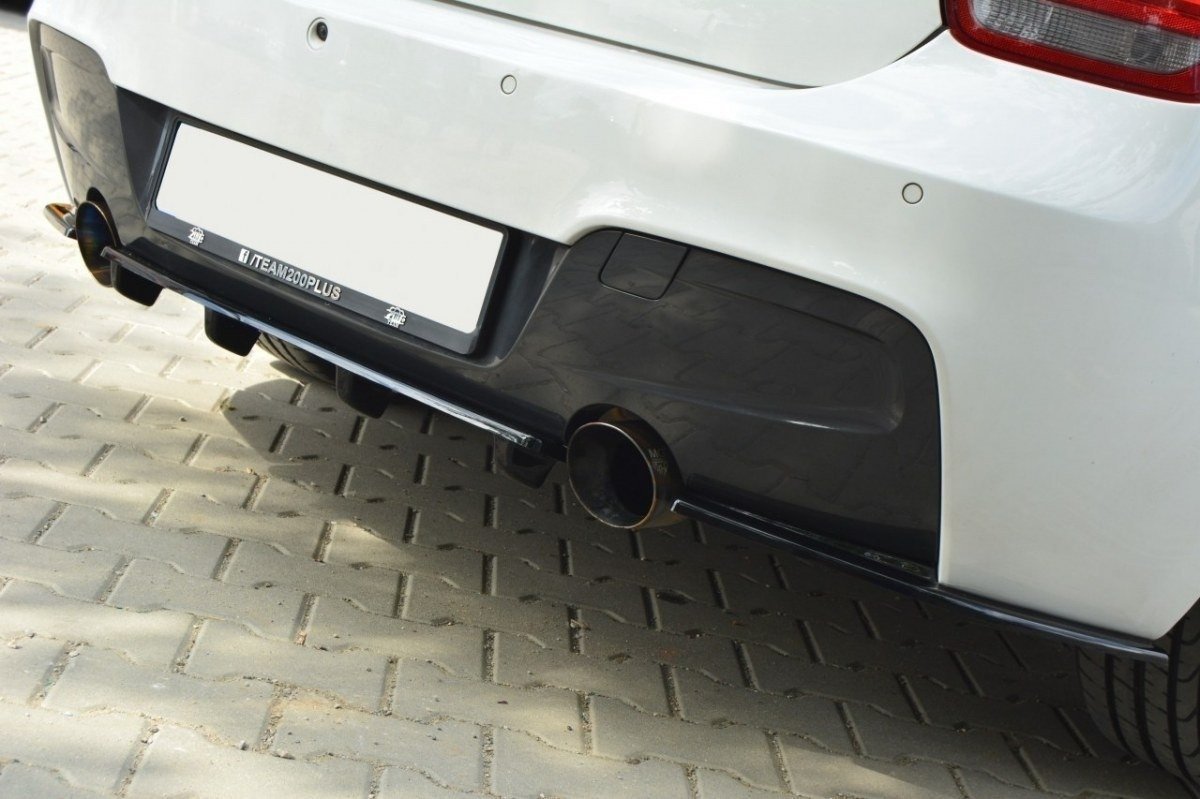 Bagerste splitter BMW 1 F20/F21 M-Power (med vertikale bars)