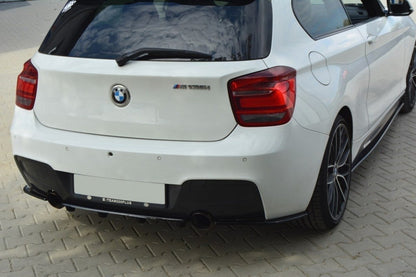 Bagerste splitter BMW 1 F20/F21 M-Power (med vertikale bars)