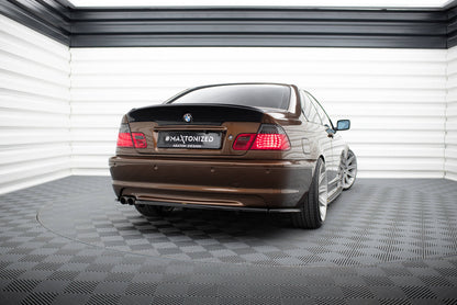 Bagerste splitter BMW 3 E46 MPACK COUPE (med vertikale bars)