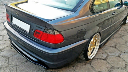 Bagerste splitter BMW 3 E46 MPACK COUPE (uden vertikale bars)