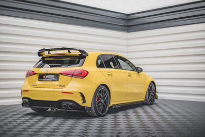 Bagerste splitter + Flaps til Mercedes-AMG A 45 S Aero Pack W177