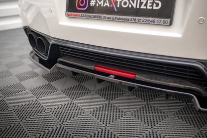 Bagerste splitter + Flaps til Nissan GTR R35 Facelift