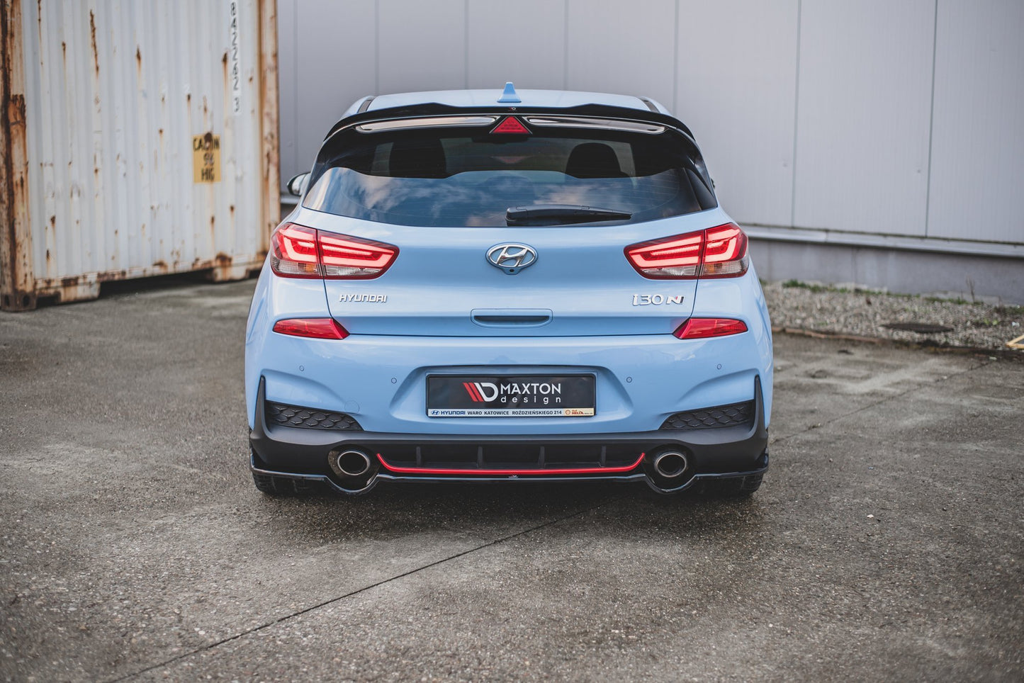 Bagerste splitter Hyundai I30 N Mk3 Hatchback