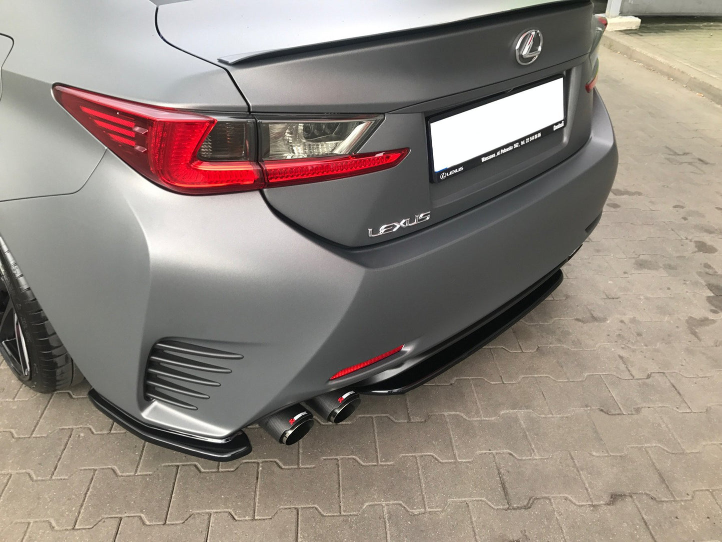 Bagerste splitter Lexus Rc Mk1