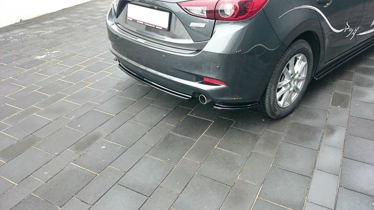 Bagerste splitter Mazda 3 BM (Mk3) Facelift (uden vertikale bars)