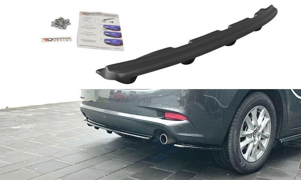 Bagerste splitter Mazda 3 BN (Mk3) Facelift (med vertikale bars)