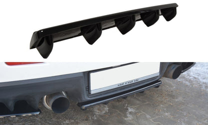 Bagerste splitter Mitsubishi Lancer Evo X (med vertikale bars)