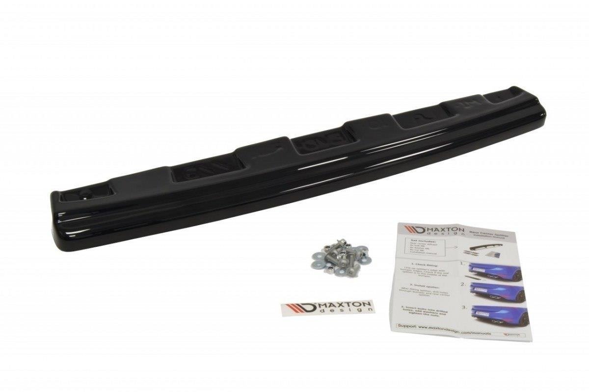 Bagerste splitter Mitsubishi Lancer Evo X (uden vertikale bars)