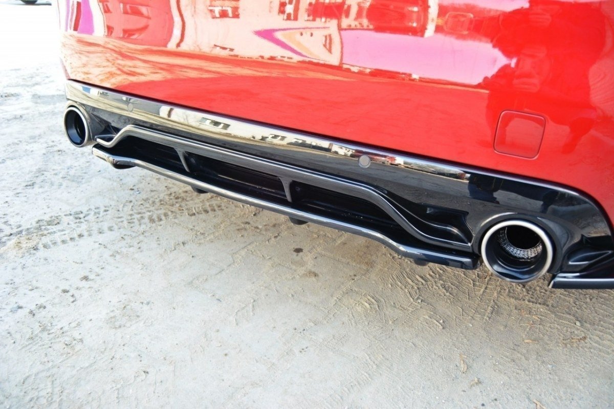 Bagerste splitter PEUGEOT 308 II GTI (med vertikale bars)