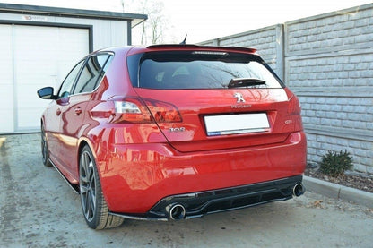 Bagerste splitter PEUGEOT 308 II GTI (uden vertikale bars)
