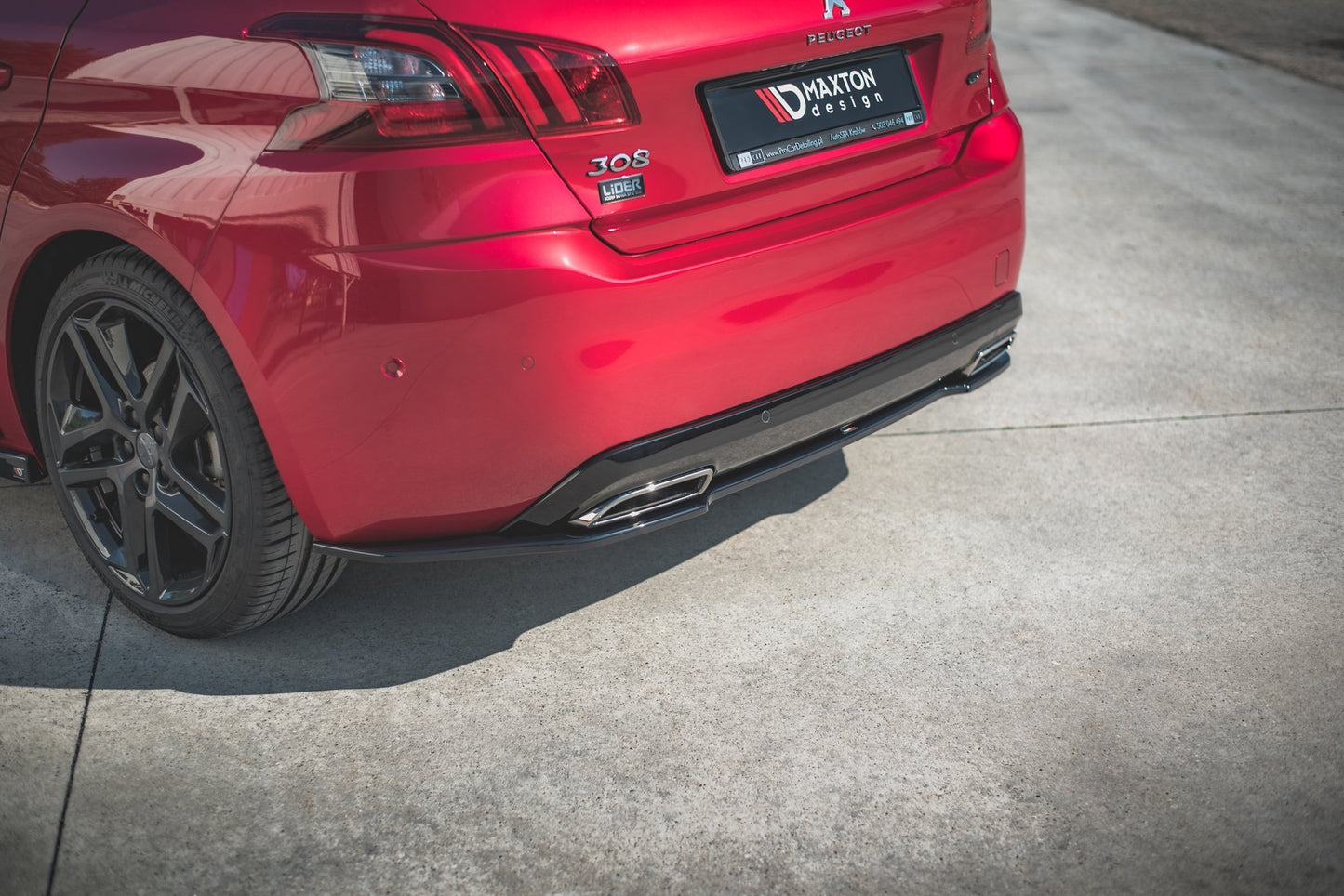 Bagerste splitter Peugeot 308 GT Mk2 Facelift