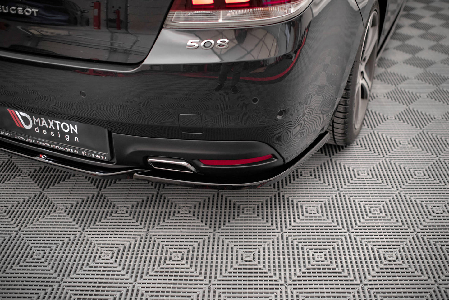 Bagerste splitter Peugeot 508 GT Mk1 Facelift