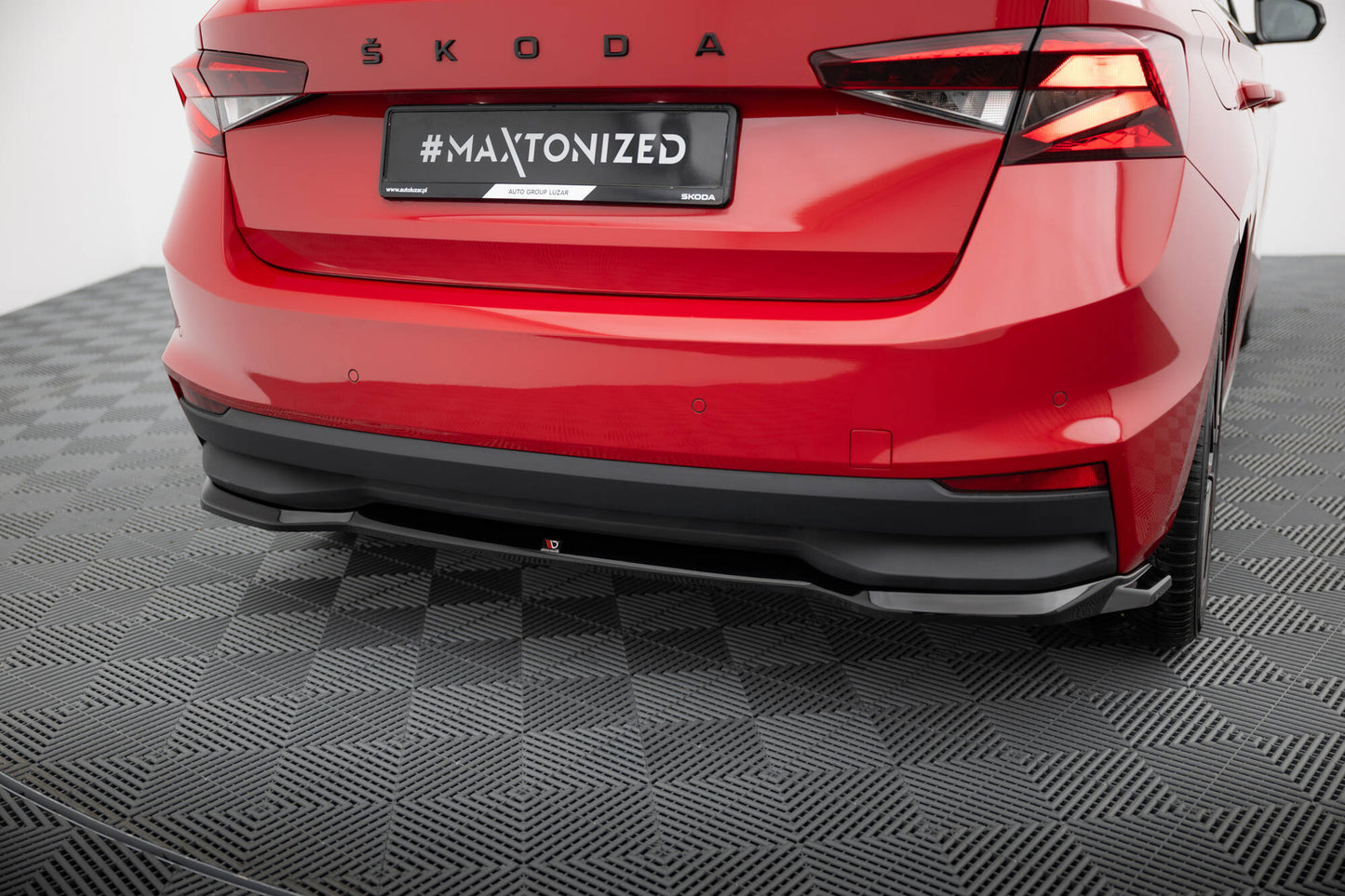 Bagerste splitter Skoda Fabia Mk4