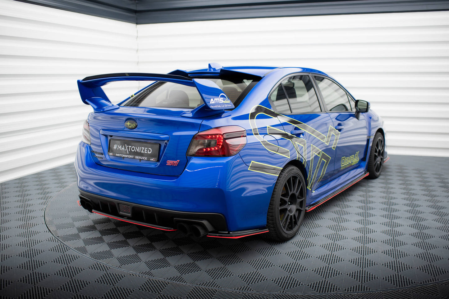 Bagerste splitter V.2 SUBARU WRX STI