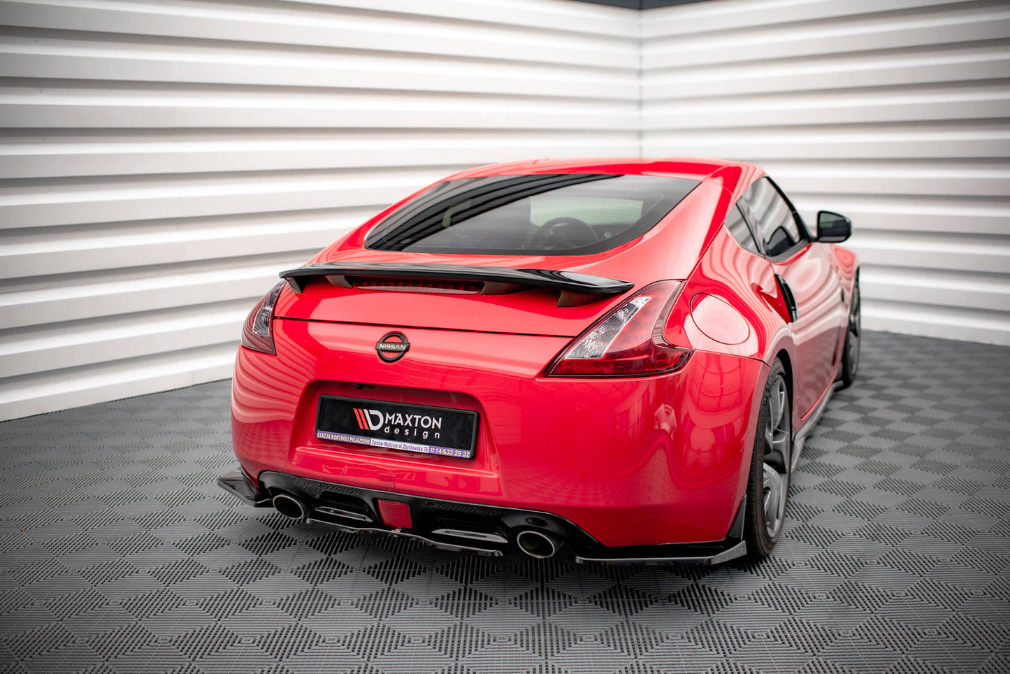 Bagerste splitter V.2 til Nissan 370Z