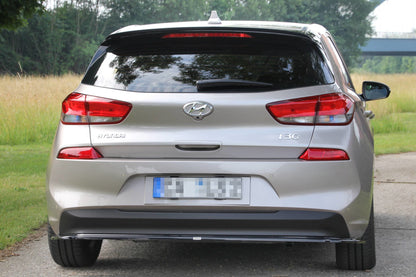 Bagerste splitter (uden vertikale bars) HYUNDAI I30 MK3 HATCHBACK