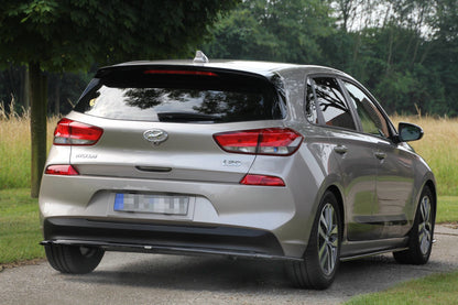 Bagerste splitter (uden vertikale bars) HYUNDAI I30 MK3 HATCHBACK