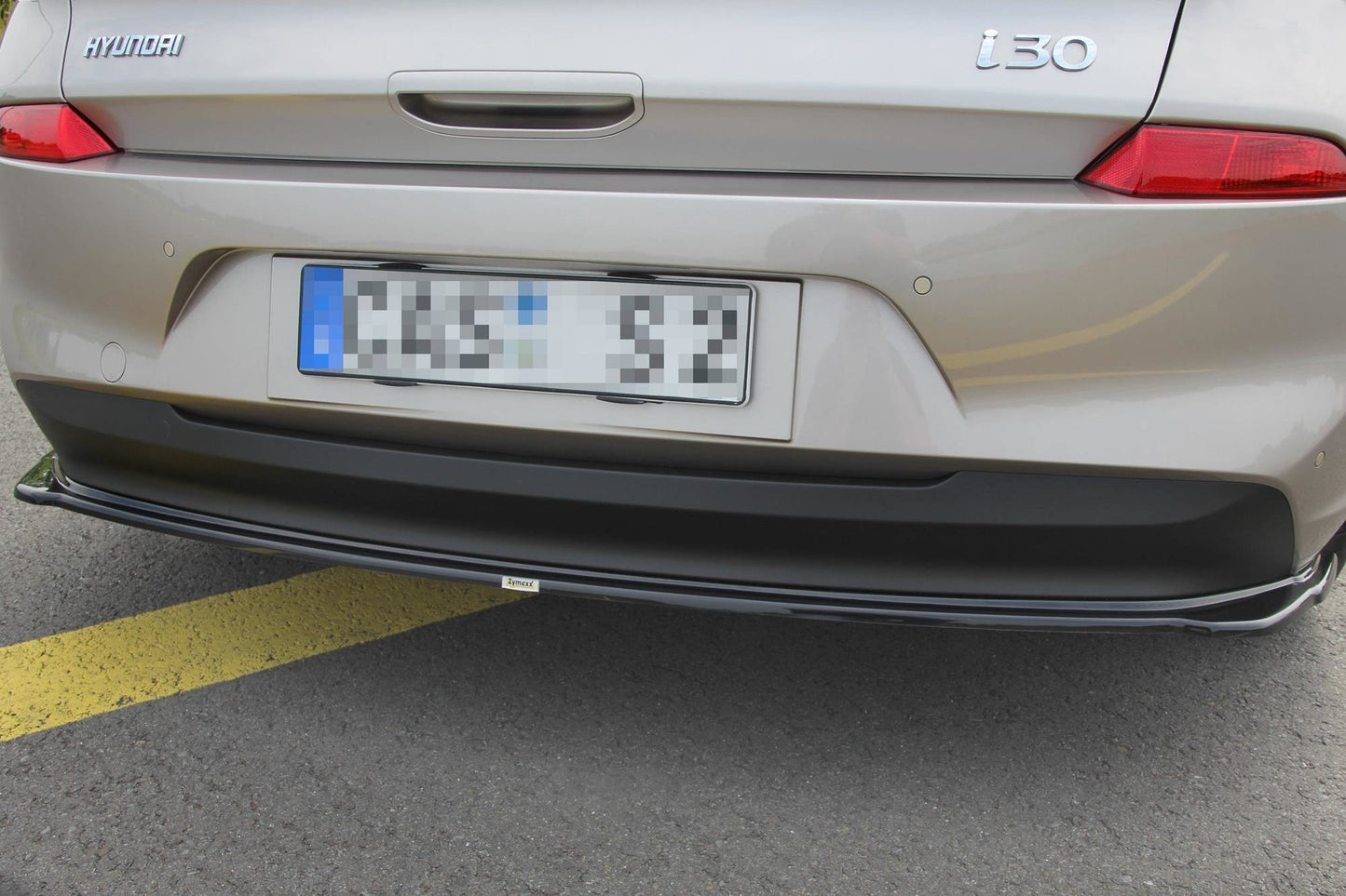 Bagerste splitter (uden vertikale bars) HYUNDAI I30 MK3 HATCHBACK