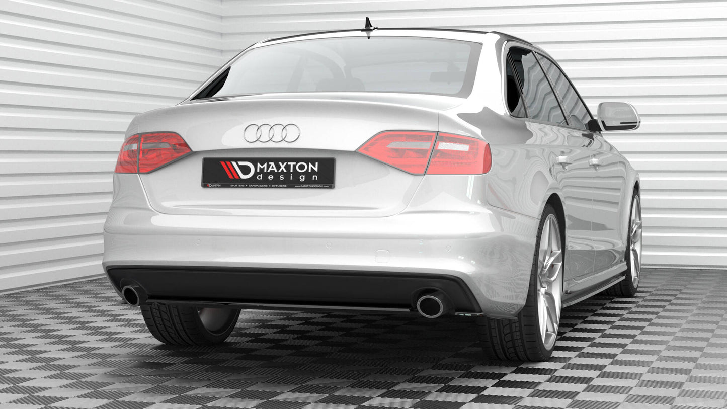 Bagerste splitter til Audi A4 S-Line B8 Facelift