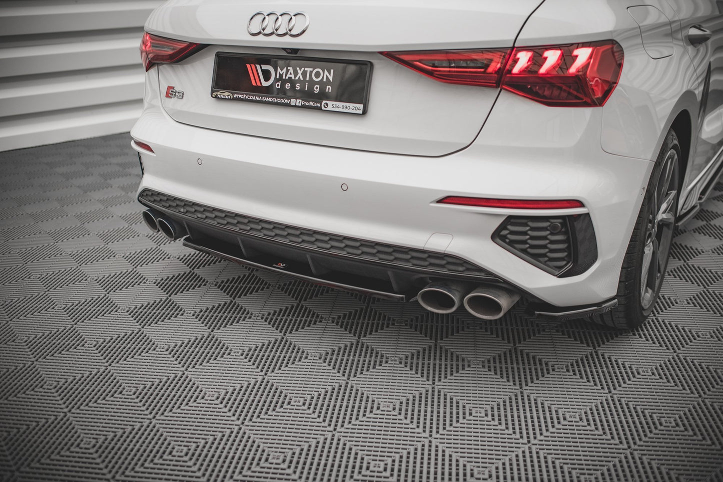 Bagerste splitter til Audi S3 Sportback 8Y